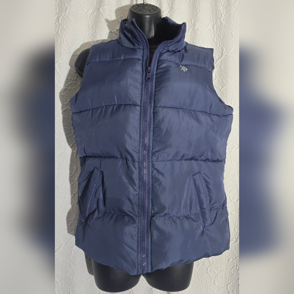 U.S. Polo Assn. Navy Puffer Vest for Men